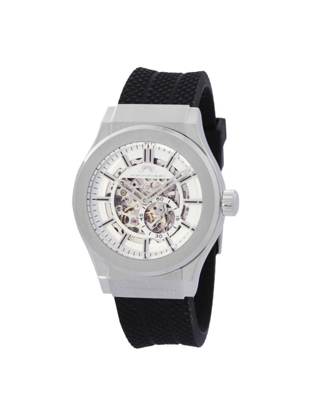 NWT Porsamo Bleu Cruz Automatic Silver Dial Men's Watch